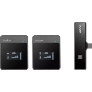 نقد و بررسی میکروفون بی سیم Godox MoveLink UC2 دو نفره برای موبایل و تبلت (USB-C)