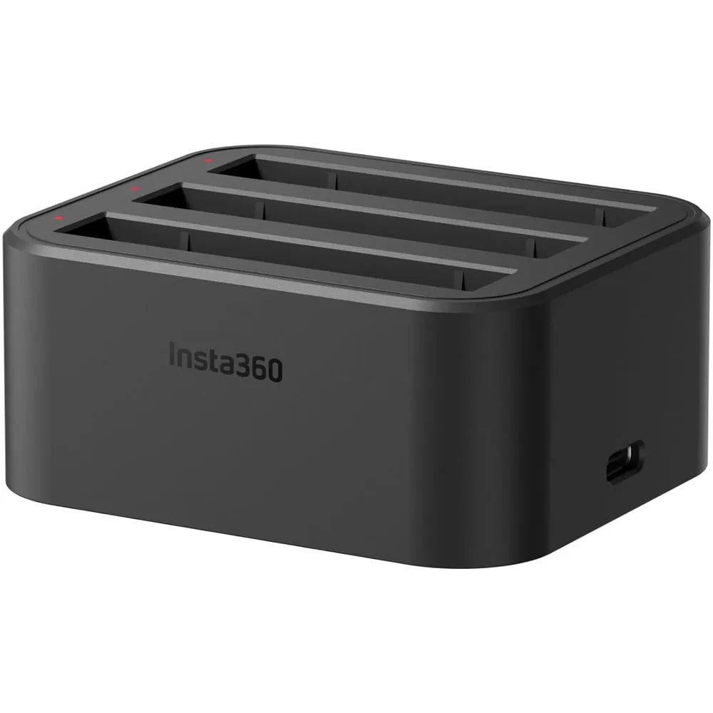 نقد و بررسی شارژر دوربین اینستا Insta360 x3 fast charge hub