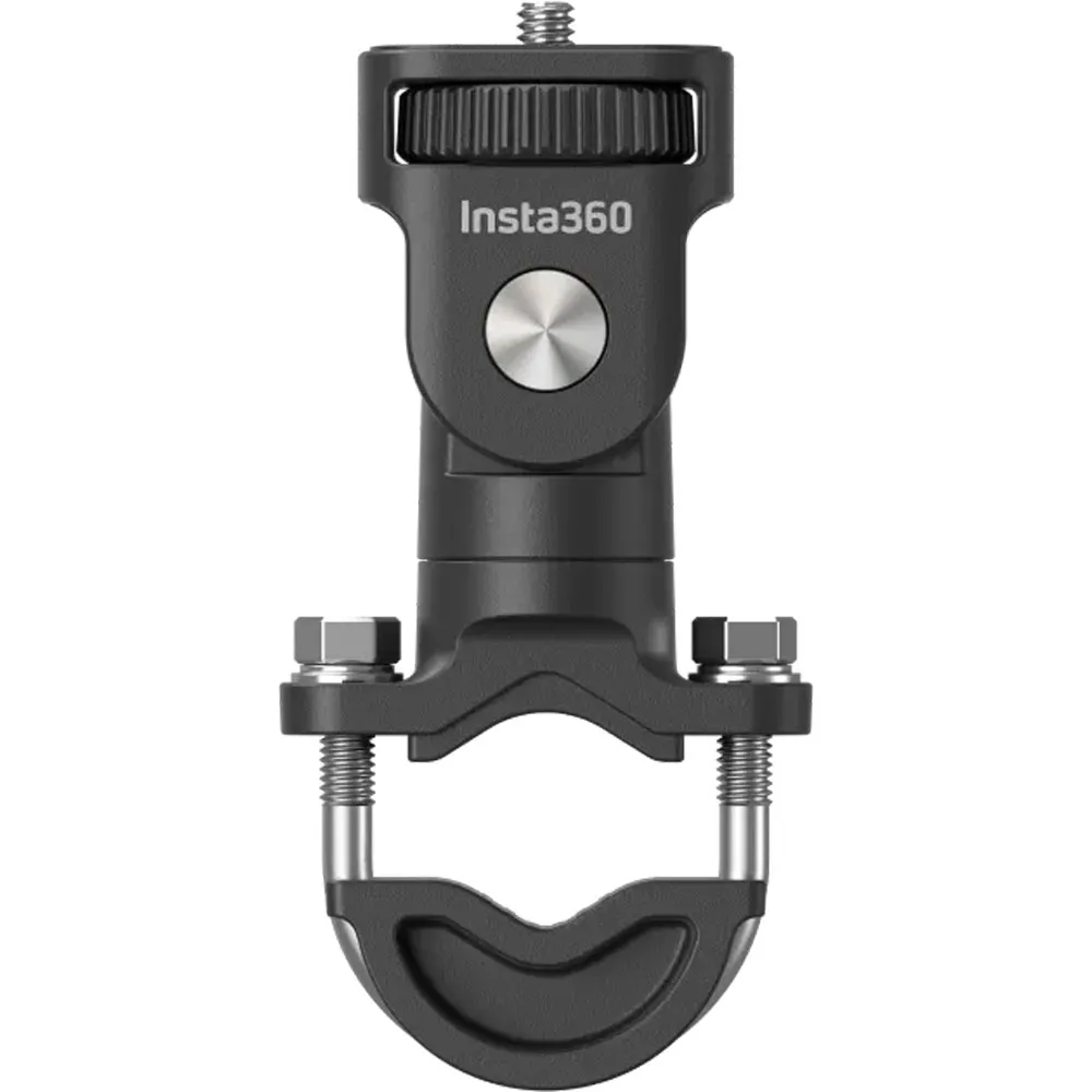 نقد و بررسی لوازم جانبی موتور سیکلت دوربین اینستا Insta360 Support U-Bolt pour moto