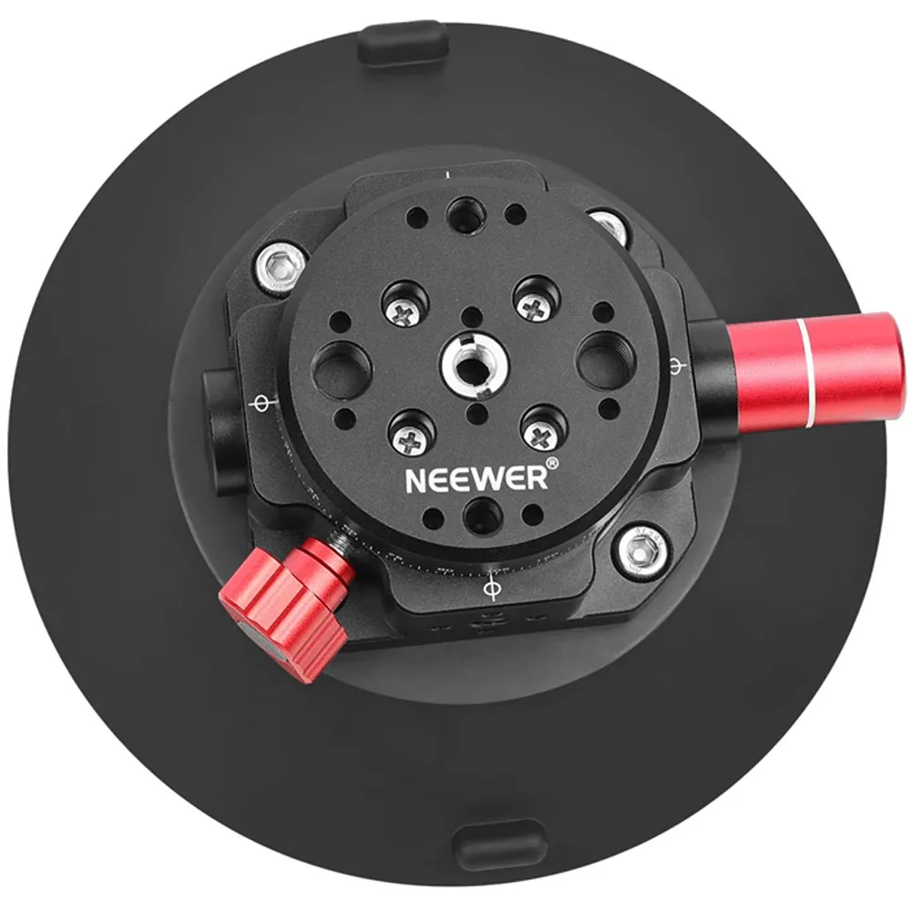 نقد و بررسی پایه نگهدارنده دوربین نیویر NEEWER CA006 6” Air Pump Vacuum Suction Cup