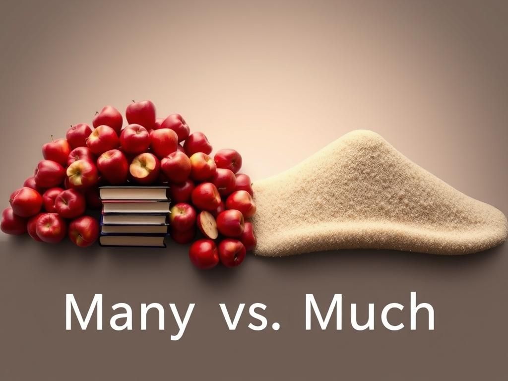 فرق Many و Much چیست؟