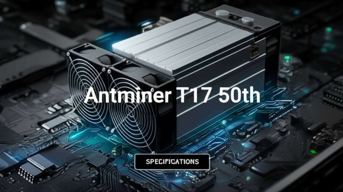 مشخصات کامل ماینر Antminer T17 50TH (هش ریت، قدرت و مصرف)