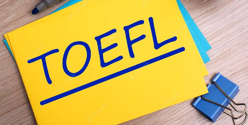 آموزش TOEFL با مدرک معتبر بین المللی