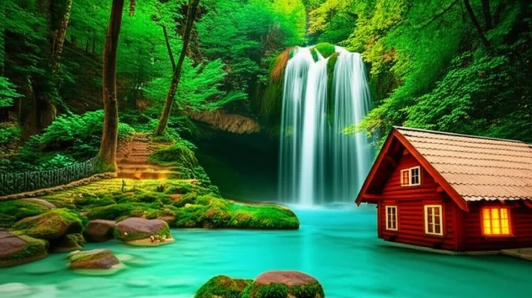 اقامت در منطقه آبشار وه ریز | راهنمای کامل و رزرو اقامتگاه
