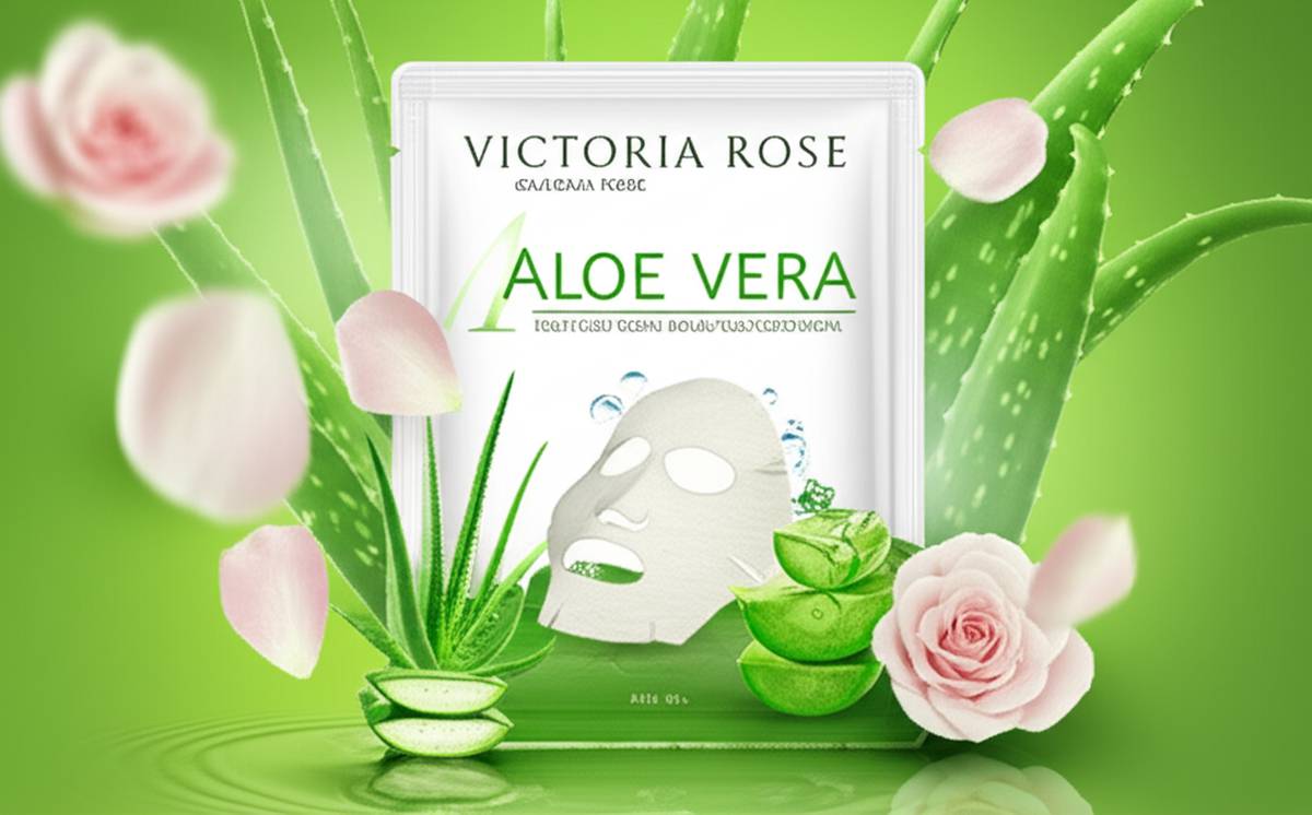 داروخانه | آلوئه ورا ماسک ورقه ای آلوئه ورا ویکتوریا رز: همه ویژگی ها و مزایا