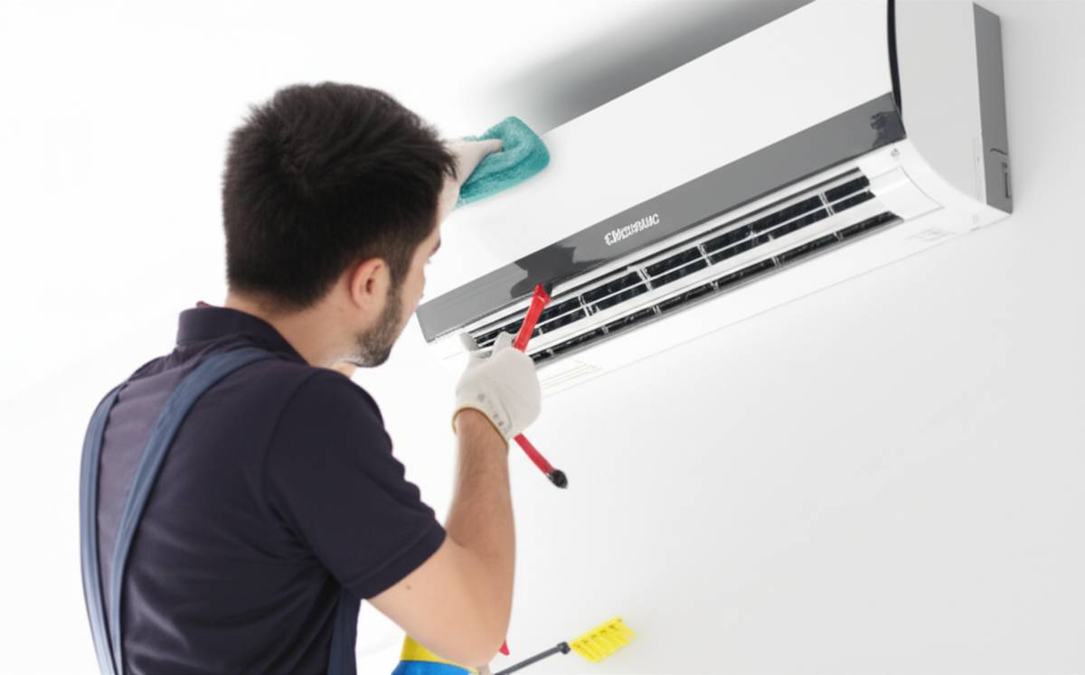 اجنرال | جاروبرقی آموزش سرویس دوره ای کولر گازی 30000 اجنرال در خانه