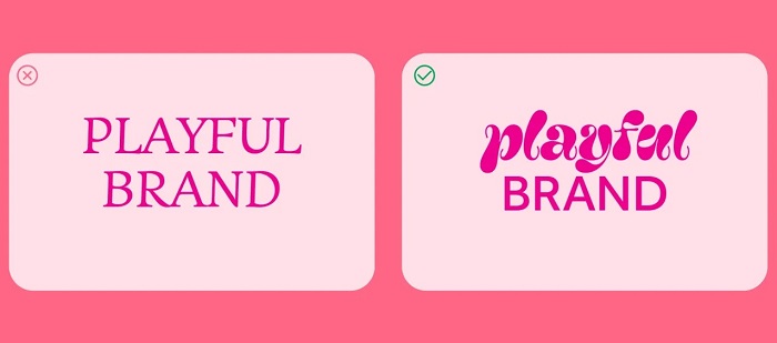 طراحی | طراحی لوگو انتخاب نادرست فونت