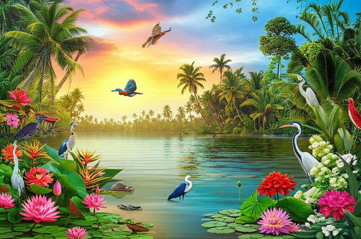 گردشگری گونه های گیاهی و جانوری مرداب های کرالا: هر آنچه باید بدانید