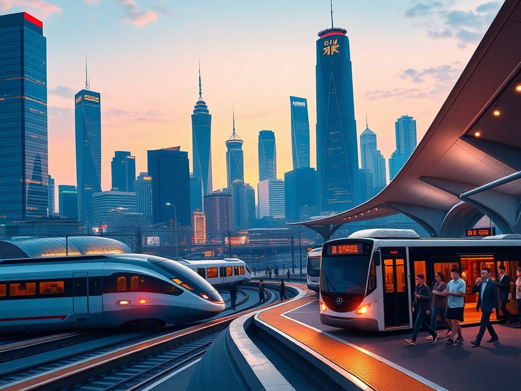 راهنمای استفاده از وسایل نقلیه عمومی در چین