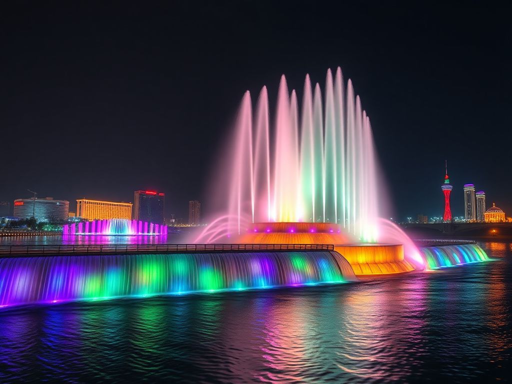 آبشار اهواز: فواره موزیکال پل هفتم و جاذبه های دیدنی