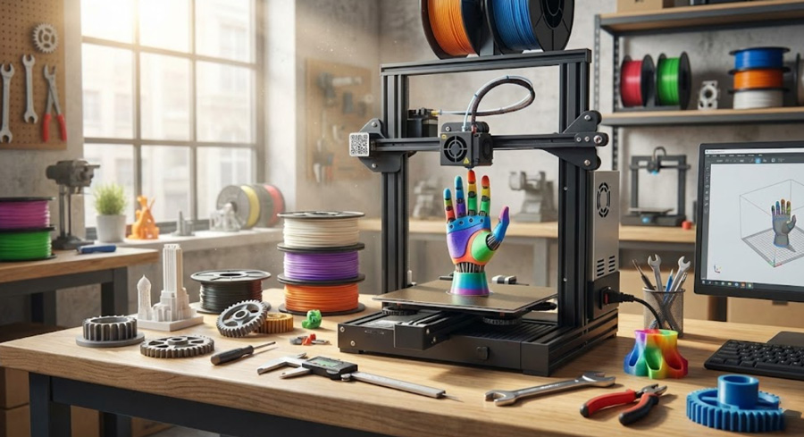 سه بعدی | صنایع کاربرد پرینتر سه بعدی فیلامنتی چیست ؟