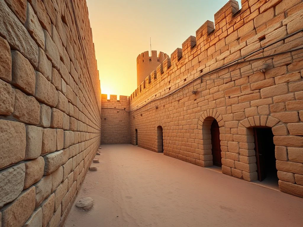 بازدید دیوار قدیمی دبی | راهنمای کاوش در اماکن تاریخی